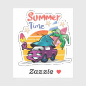 zomertijd sticker (Vel)