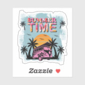 zomertijd sticker (Vel)