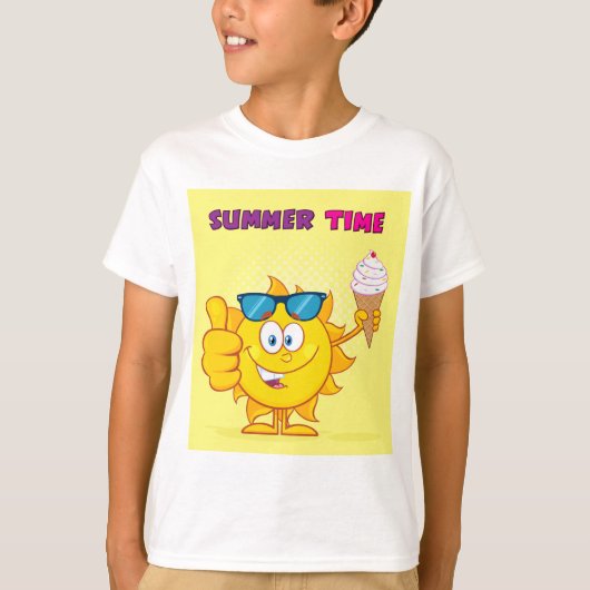 zomertijd t-shirt (Voorkant)