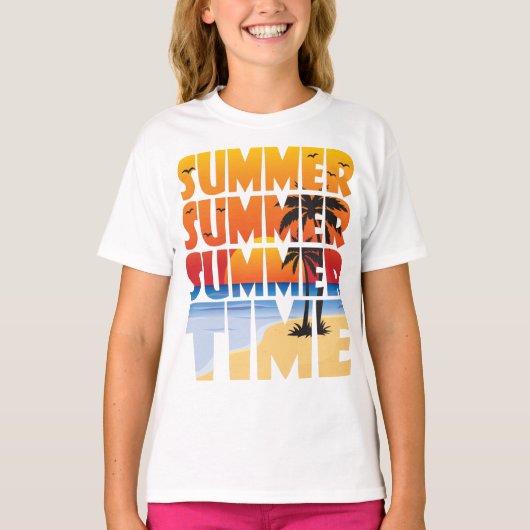 Zomertijd! T-shirt (Voorkant)