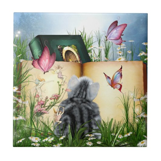 zomertijd tegeltje (Voorkant)