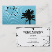 zomertijd visitekaartje (Voorkant / Achterkant)