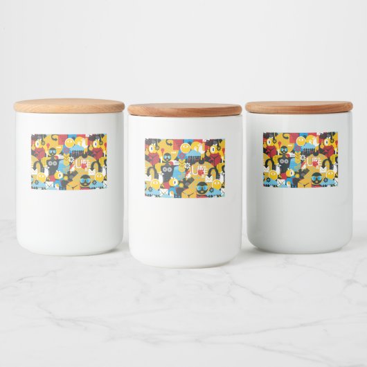 zomertijd voedselcontainer etiket (Flessen)