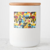 zomertijd voedselcontainer etiket (Voorkant)