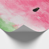Zomertijd Watermelon Birthday Cadeaupapier (Hoek)