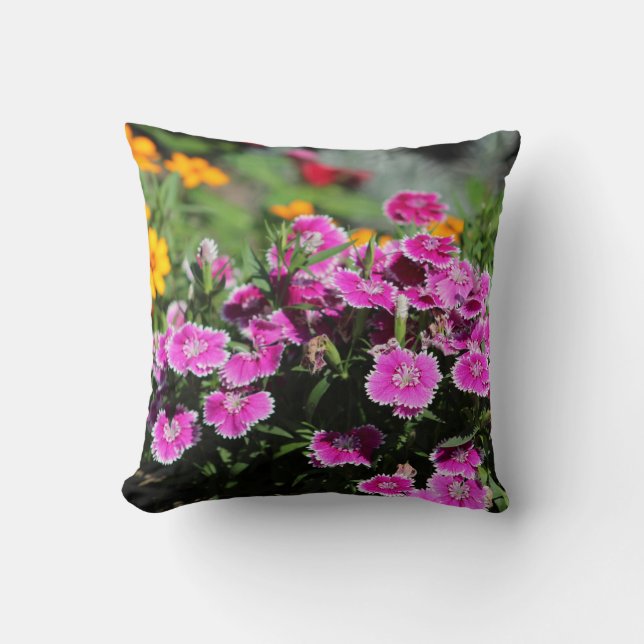 Zomertuin Gooi kussen (Voorkant)