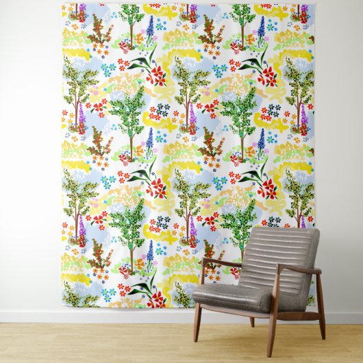 zomertuin wandkleed (In situ)