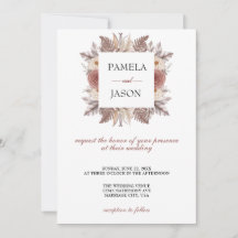 Zomertuin Waterverf Bloemenbruiloft