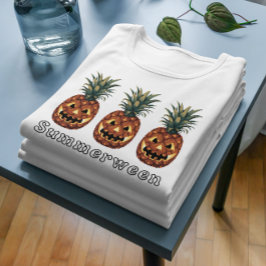 ZomerTussen Zomer Halloween Ananas T-shirt