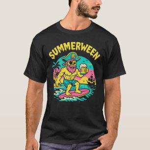 ZomerTussen Zomer Halloween Pirate Summerween T-shirt