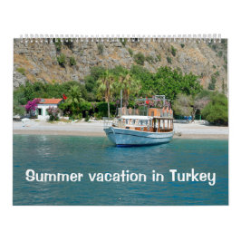 zomervakantie in Turkije Kalender