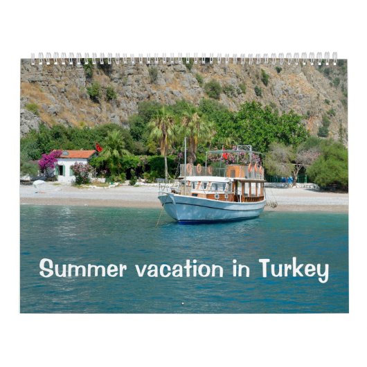 zomervakantie in Turkije Kalender (Hoes)