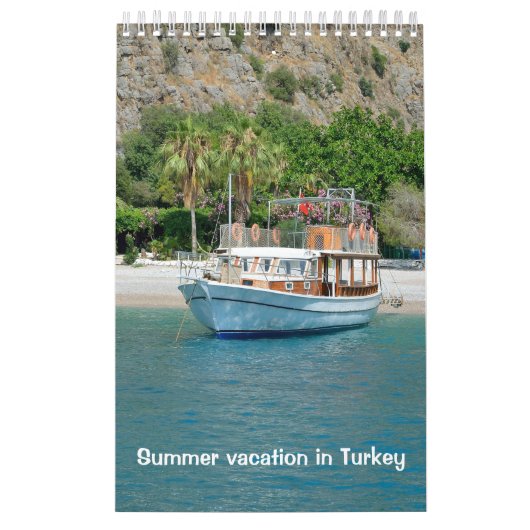 zomervakantie in Turkije Kalender (Hoes)