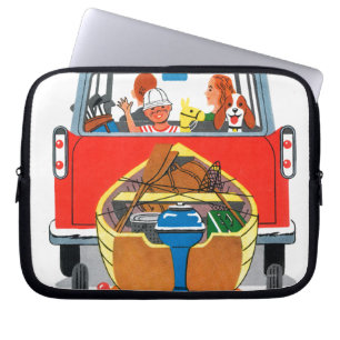 zomervakantie laptop sleeve
