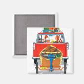 zomervakantie magneet (Voorkant / Achterkant)