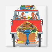 zomervakantie magneet (Voorkant)