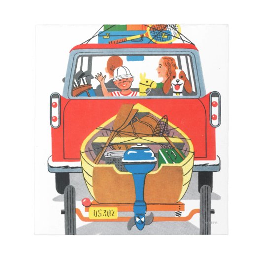 zomervakantie notitieblok (Voorkant)