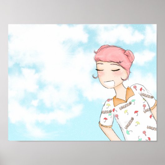 zomervakantie poster (Voorkant)