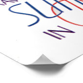  zomervakantie poster (Hoek)