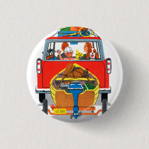 zomervakantie ronde button 3,2 cm