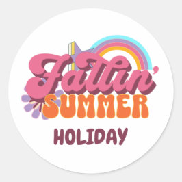 zomervakantie - stickers en etiketten