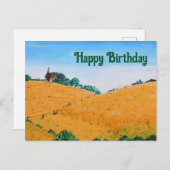 Zomervelden Feestdagenkaart (Voorkant / Achterkant)