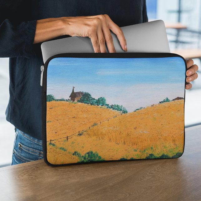 Zomervelden Laptop Sleeve (Creator heeft geüpload)