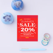 zomerverkoop flyer (Enkel)