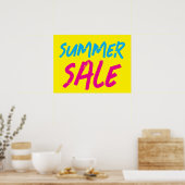Zomerverkoop Teken, Winkel Sale Poster (Keuken)