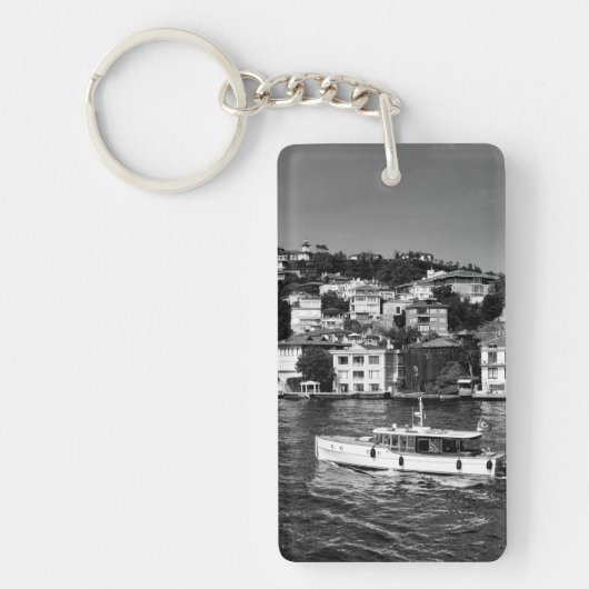Zomervibe in Bosphorus in Istanboel Sleutelhanger (Voorkant)