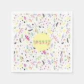 Zomervibe. Servet (Voorkant)