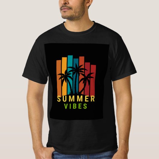 Zomervibes - Chill in Style T-shirt (Voorkant)