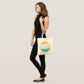 Zomervibes Kleurrijk  strand Tote Bag (Voorkant (model))