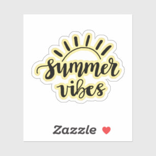 Zomervibes sticker