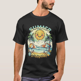 zomervibes T-shirt ontwerp