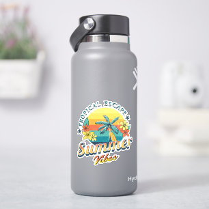 Zomervibes - Tropische ontsnapping Sticker