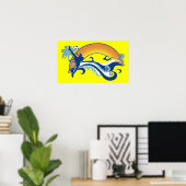zomervoetbal poster (Thuiskantoor)
