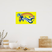 zomervoetbal poster (Keuken)