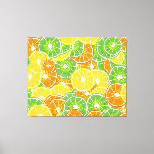Zomervruchten Canvas Afdruk