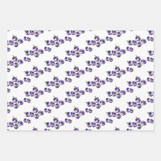 Zomervruchten gesorteerd inpakpapier vel (Voorkant 2)