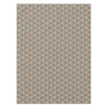 Zomerwandtapijt Bloemen op Sky Blue tafelkleed