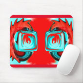 Zomerwarmte kunst muismat (Met muis)