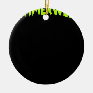 Zomerweeen Meme Keramisch Ornament