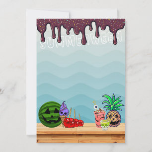 Zomerweeen uitnodiging template