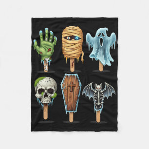 Zomerween Horror Films Zomer Popsicle Halloween Fleece Deken