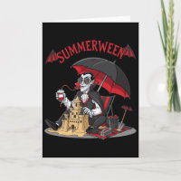 Zomerween Vampier Strand Dracula Zandkasteel Gotis
