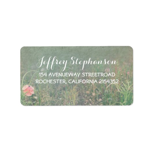 Zomerweide Elegant Etiket (Voorkant)