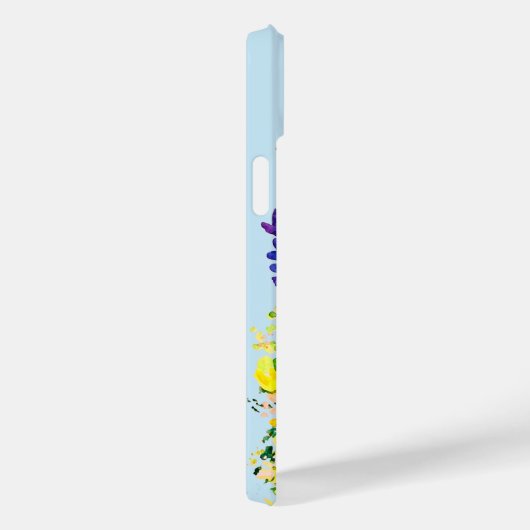 zomerweide, wilde bloemen Hoesje-Mate iPhone case (Achterkant / Rechts)