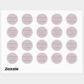 Zomerzegels en marineverzegelingen ronde sticker (Vel)