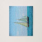 Zomerzeilen - 8x10 - 110 stuks. puzzel (Verticaal)